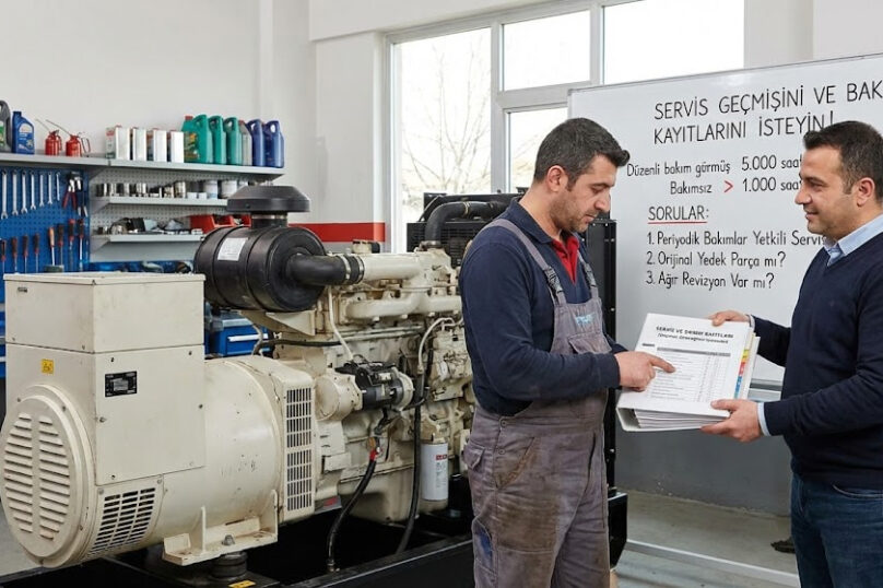 jenerator duzenli bakim