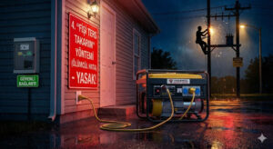 jenerator fisi ters takmak