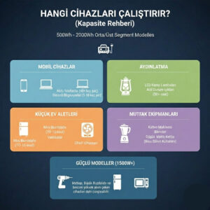 jenerator hangi cihazlari calistirir