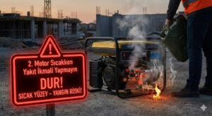 jenerator onlem yuksek sicaklik