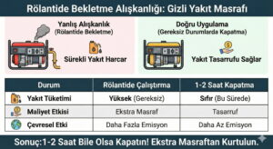 jenerator yakit tasarriufu